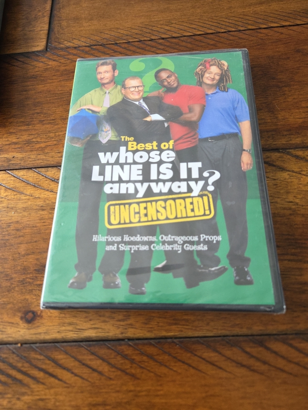 NEW SEALED The Best of Whose Line Is It Anyway? Uncensored! (DVD) Drew Carey
